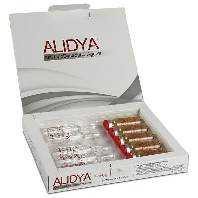 Alidya Anti Lipodystrophic Agents (5 vials of powder + 5 vials of solution)